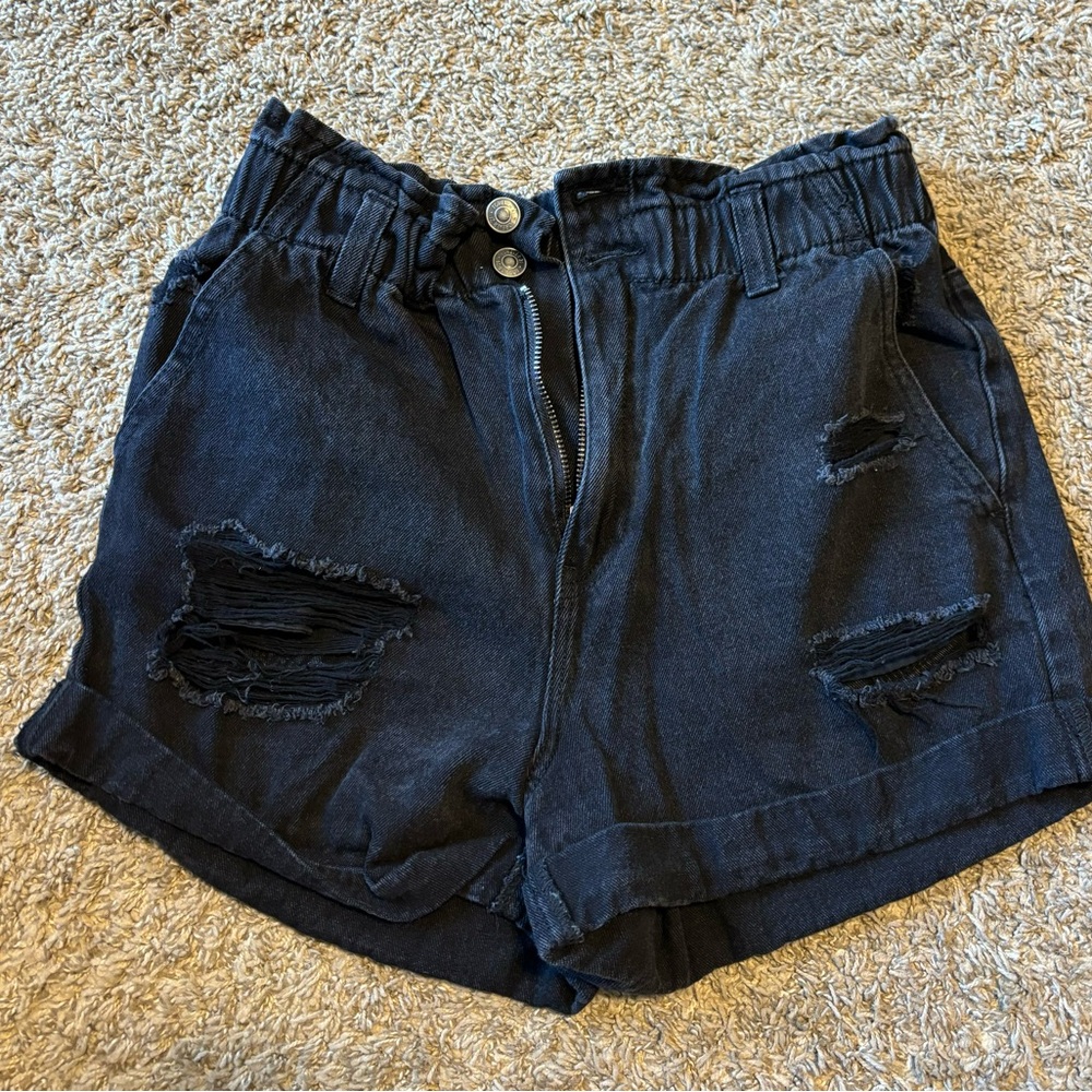 Black Forever 21 Shorts High Waisted Size Medium